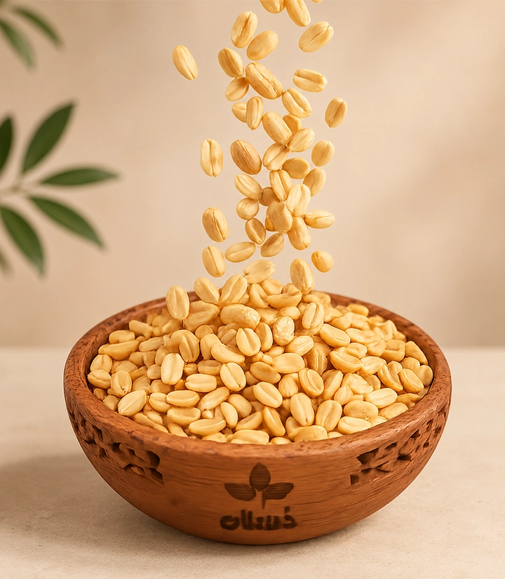  عکس تصویری از بادام زمینی کره گیری لوکس