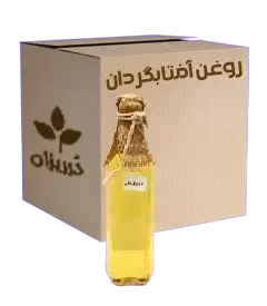 عکس کوچک روغن آفتابگردان نیم لیتری کارتن 20 عددی