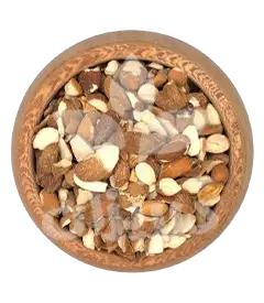 عکس کوچک مغز بادام شیرین شکسته روغن گیری