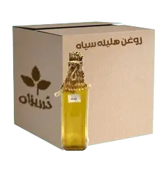 عکس کوچک روغن هلیله سیاه 1لیتری کارتن 12 عددی