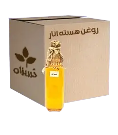 عکس کوچک روغن هسته انار 1 لیتری کارتن 12 عددی