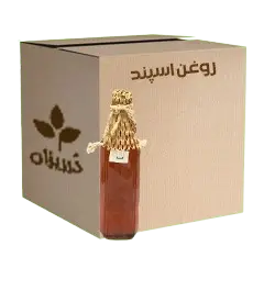 عکس کوچک روغن اسپند 1 لیتری کارتن 12 عددی