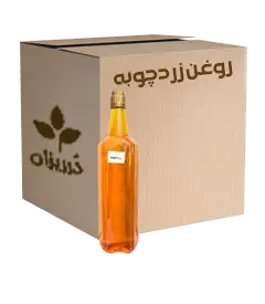 عکس کوچک روغن زردچوبه 1 لیتری کارتن 12 عددی