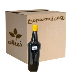 عکس کوچک روغن زرده تخم مرغ 1 لیتری کارتن 12 عددی