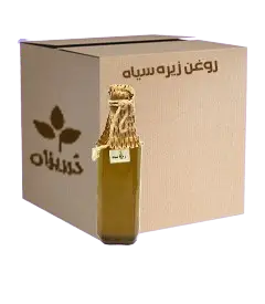 عکس کوچک روغن زیره سیاه 1لیتری کارتن 12 عددی